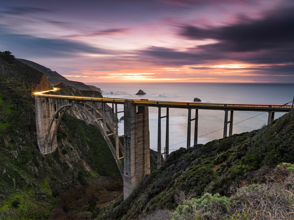 Bixby Bridge Sunset