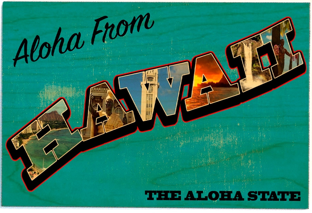 Birchwood Postcards The Aloha State
