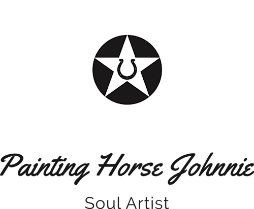 Painting Horse Johnnie