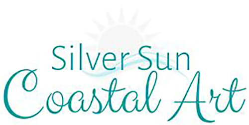 Silver Sun Coastal Art