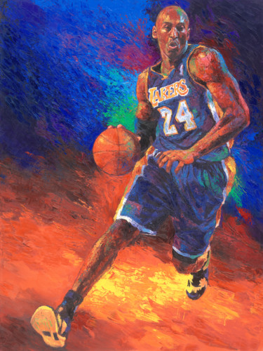 Kobe Bryant Painting by Art - Fine Art America