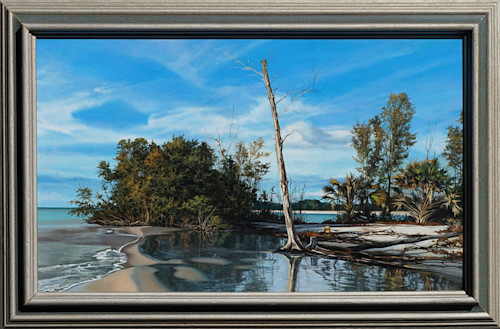 Banyan Tropical Tree Painting Kevin Grass Fine Art
