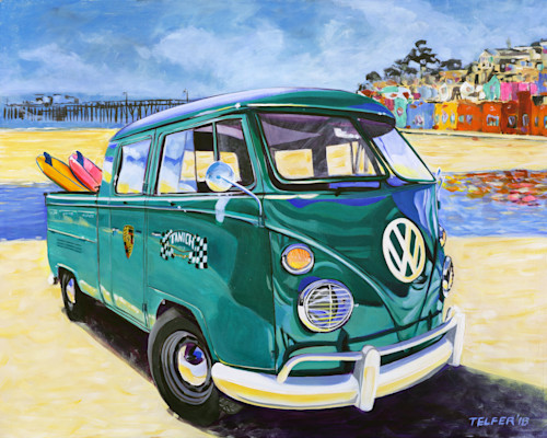 Vw Bus Fun! Art | Telfer Design, Inc.