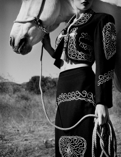 Claudia and horse zn8z8m