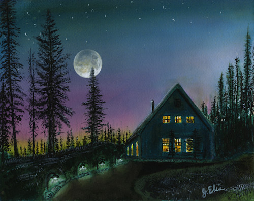 Full moon cottage oggybq