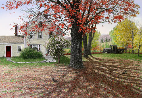 October Afternoon Art | Carol Collette