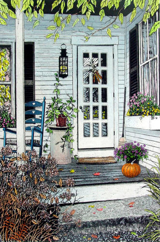 キャロルコレット October Afternoon ジグレー October Afternoon Art | Carol Collette