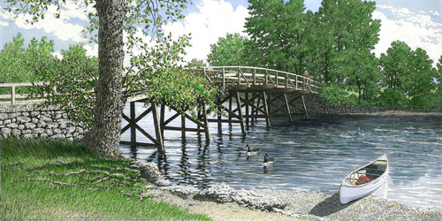 Moanalua Gardens, Hawaii Out Of Print Art | Carol Collette