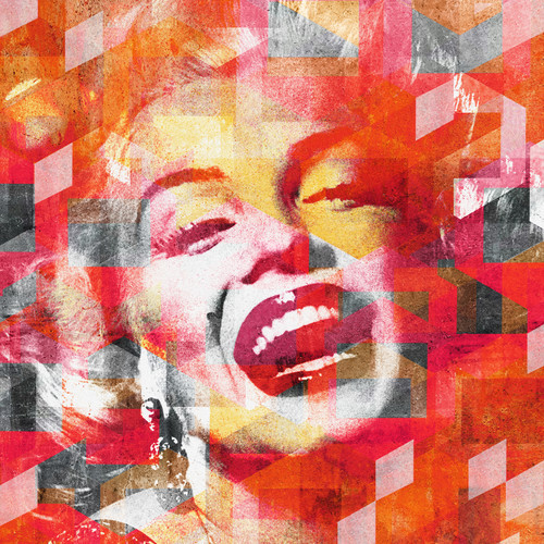 Marilyn monroe laughing mod city gallery q70w2b