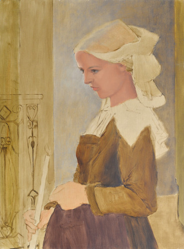 Breton girl study d610 print 6000 xlpyii