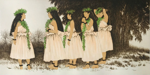 Moanalua Gardens, Hawaii Out Of Print Art | Carol Collette