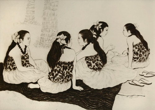 Moanalua Gardens, Hawaii Out Of Print Art | Carol Collette