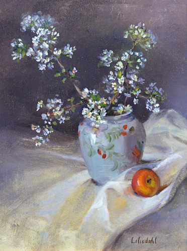 Apple blossoms and apple d610 6000 zpxhgt