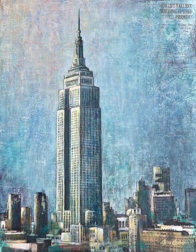 Empire State Building, Nyc | Original Art | Leisa Collins Art