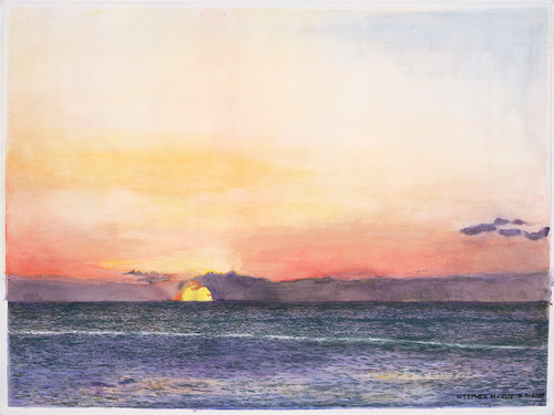 Red sunset in kauai art printers hrz ywycoy
