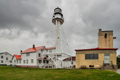 Whitefish station lighthouse 24x36 acrysv