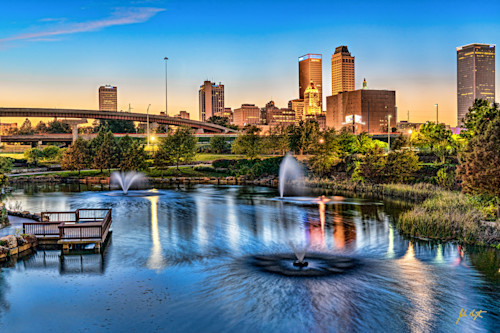 Tulsa s centennial park no. 1 24x36 ccamox
