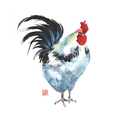 Rooster color for merch snikzg