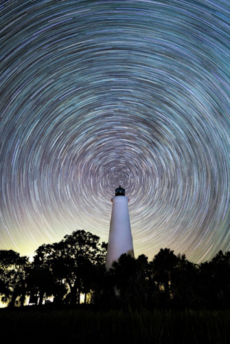 Lighthouse star trails varidf
