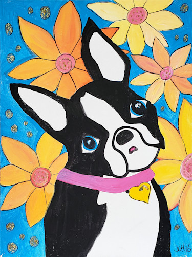 Flower puppy enhanced smaller jxrvsj