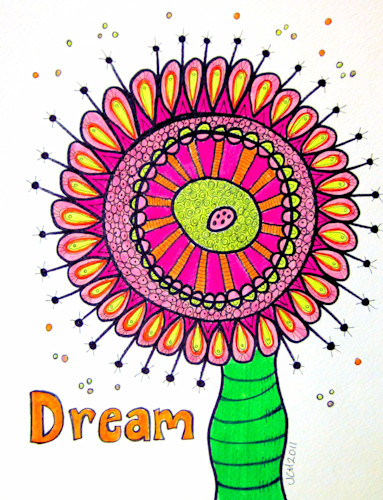 Dream flower neon 9x11.75 nkfzaw