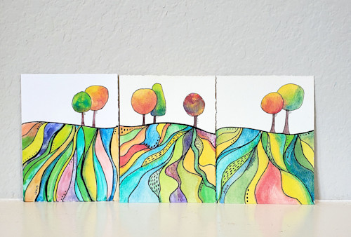 Landscape set of three 4.5x6 vsncnc