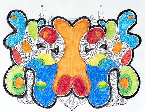 Mirrored doodle 8.5x11 hnvjw1
