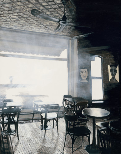 The old french cafe 2022 print hjlwgx