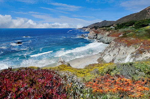 Pacific coast big sur by highway 1 in central california uymg5s