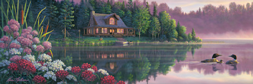 Beside Still Waters Print