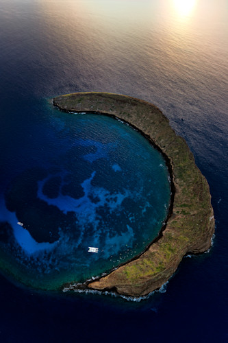 Molokini Above by Leighton Lum | Pictures Plus