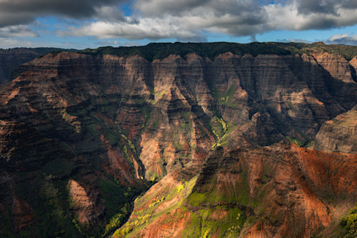 Aerial waimea canyon ll137 u5vglo