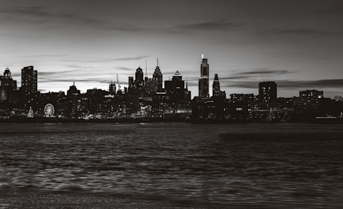 Philadelphia   skyline   black and white f1ta6h