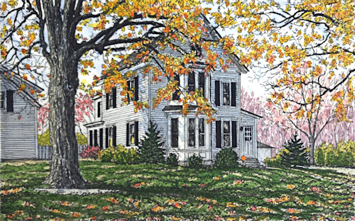 Autumn Story Art | Carol Collette