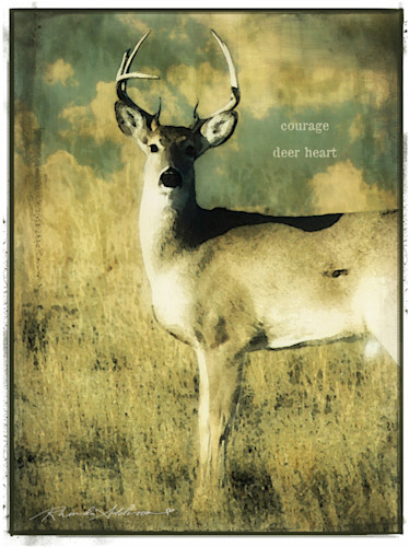 Buck courage deer heart p1zzut