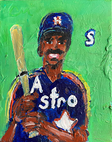 Jose Cruz Acrylic on Canvas 8x10in 