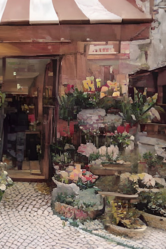 Corner flower shop slqnsq