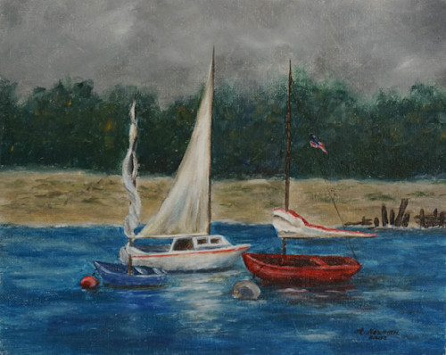 3 sailboats yjcyxe