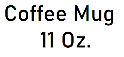 Coffee mug 11 oz uhxbz1