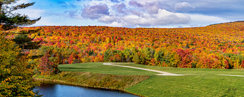 Vermont hillside color no. 1 20x50 plpxkw