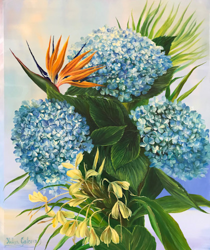 Hydrangea Garden Birds – Diamond Art Club