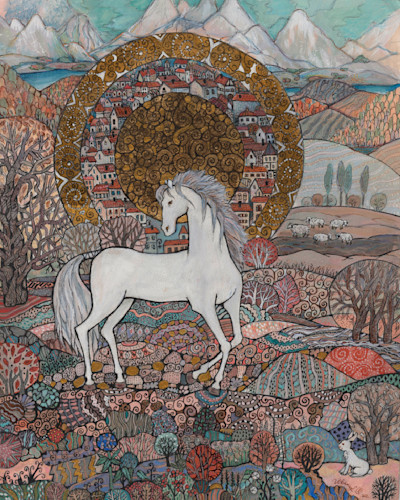 Snowy steed  autumn horse oi 5041 p 25mb 0123 l9qjut