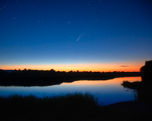 Comet neowise over dead creek weizo3