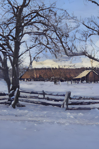 Winter on the farm sb6z7r