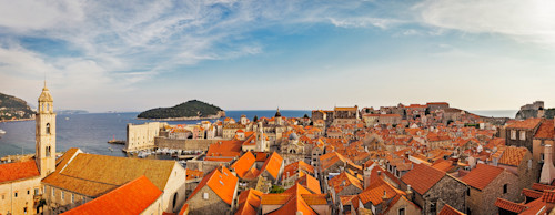 Dubbrovnik panorama decor got scr52r sharpened q2qmv6