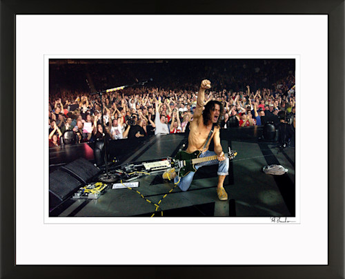Eddie van halen framed hr cot7ni