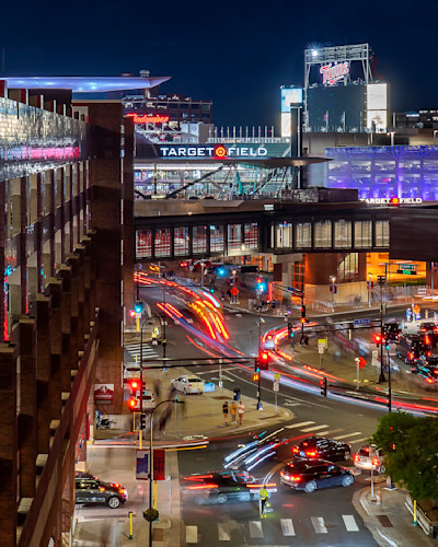 Minnesota Vikings Ship Twin Cities Statium Art by William Drew Photography