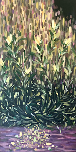Garden whorls in the rain   print ndoi7f