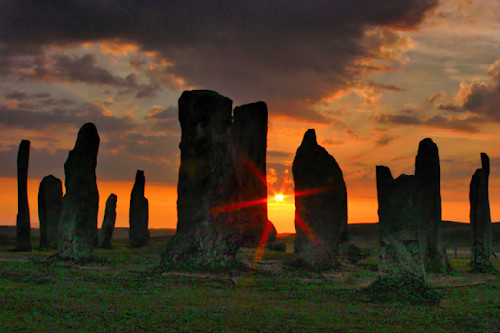 Callanish panorama 3 sunset lum3 gpx 12x8 zktrcp