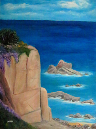When the iceplant blooms18x24 2023 mcpdzh